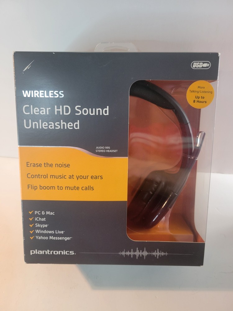 Plantronics .Audio 995 Black Headband Headset