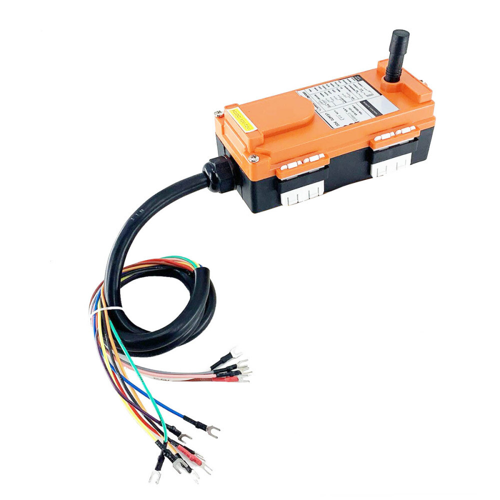 Wireless Industrial Remote Control Transmitter & Receiver for Hoist Crane 100M
