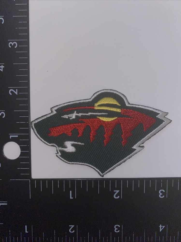 Minnesota wild iron on patch