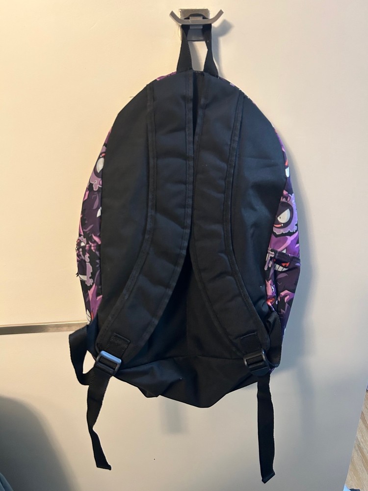 Pokemon Gengar / Gastly / Haunter Ghost Evolution All Over Print 17" Backpack