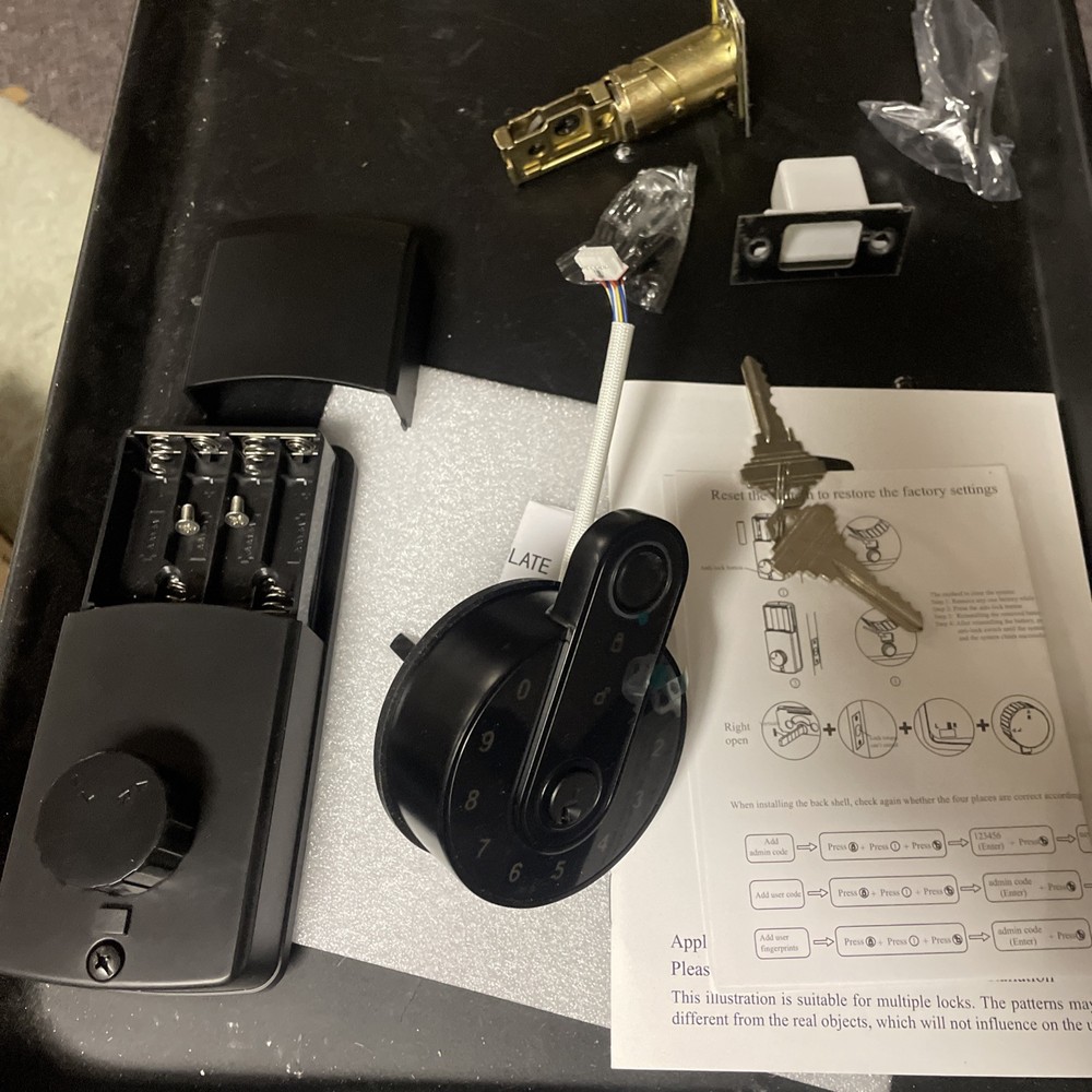 Securam SafeLogic Basic, Swing Bolt Lock & Keypad