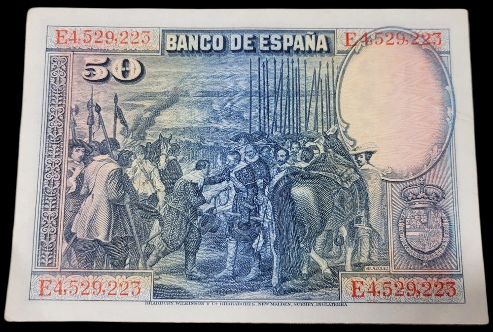 50 Pesetas Billet