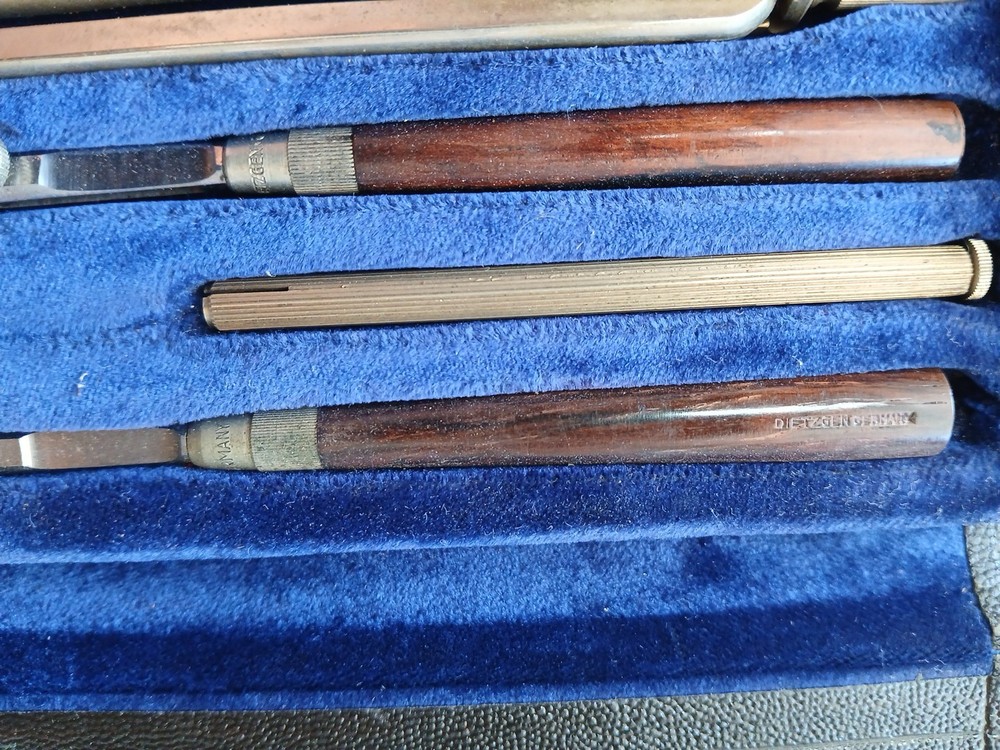 Dietzgen Champion vintage drafting tool set