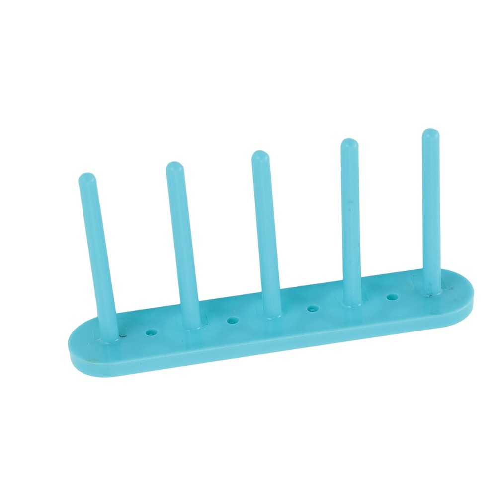 5 Column Magnetic Bobbin Holder Plastic Thread Bobbin Organizer Storage Rack