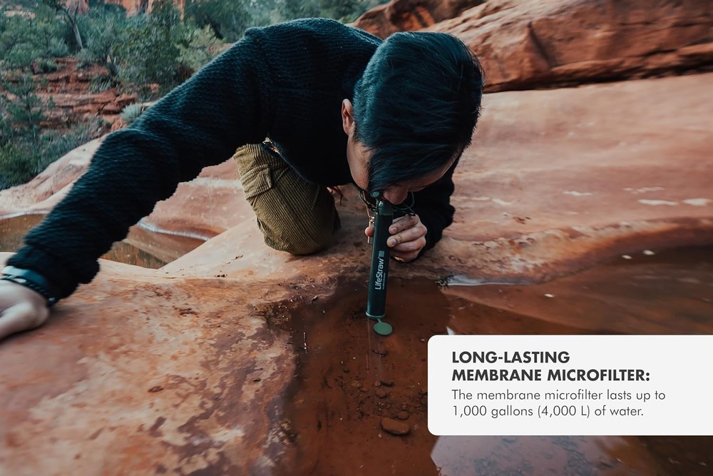 LifeStraw Personal Water Filter for