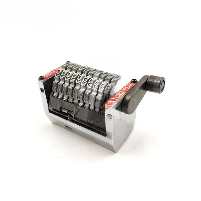 9 Digits 18.9 Numbering Machine Backward Horizontal Printing Machine Parts