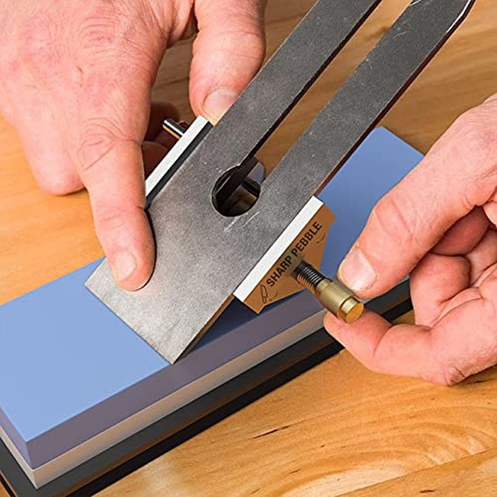 Sharp Pebble Honing Guide - Chisel Sharpening Jig for Chisels and Planes - Fi...