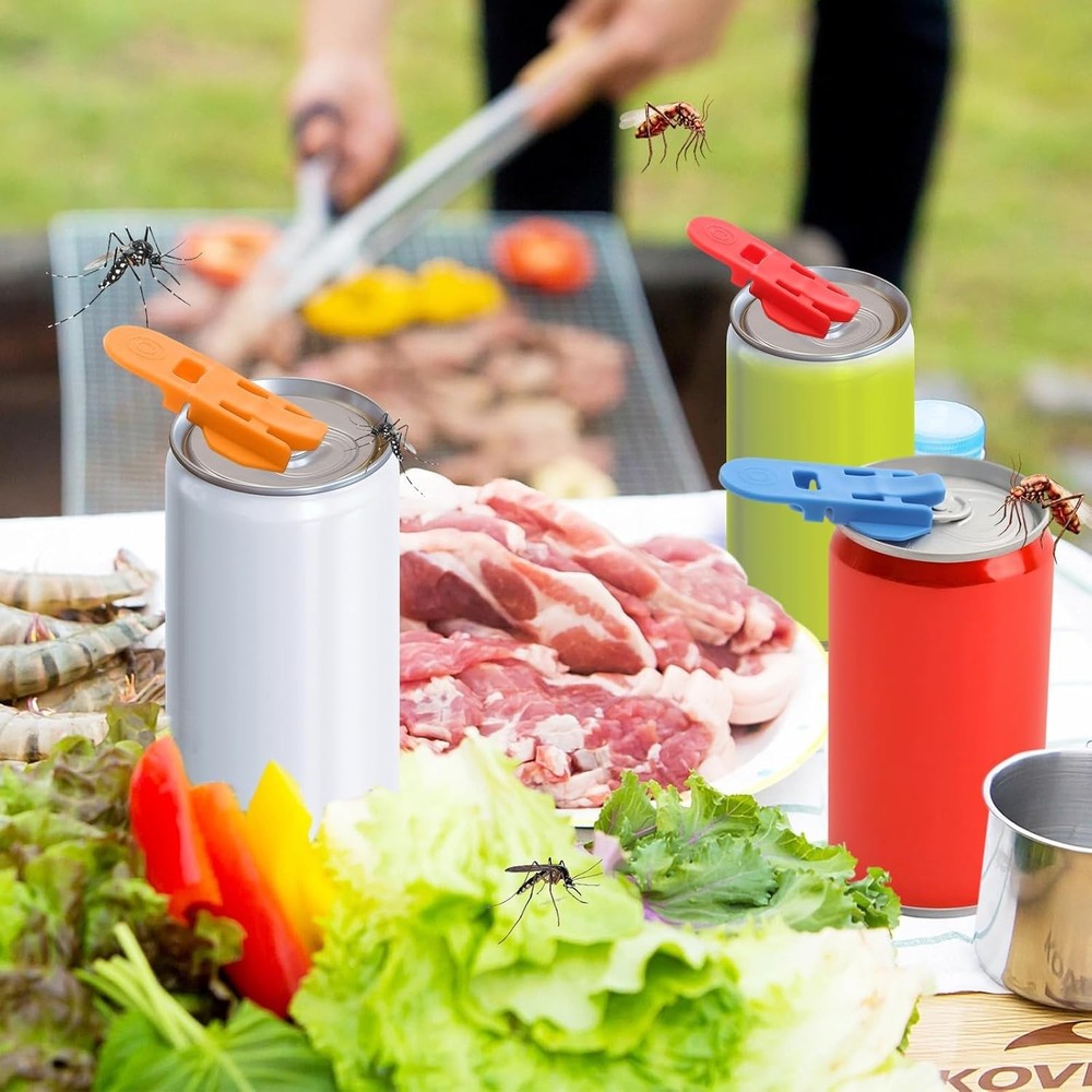 Fun & Practical Can Opener Set, 6 Colorful Tools for Drinks & Gatherings