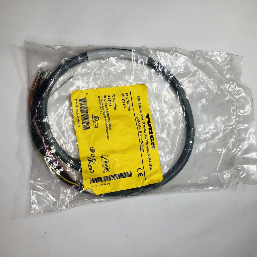 TURCK ACUATOR AND SENSOR RSC 12T-0.5