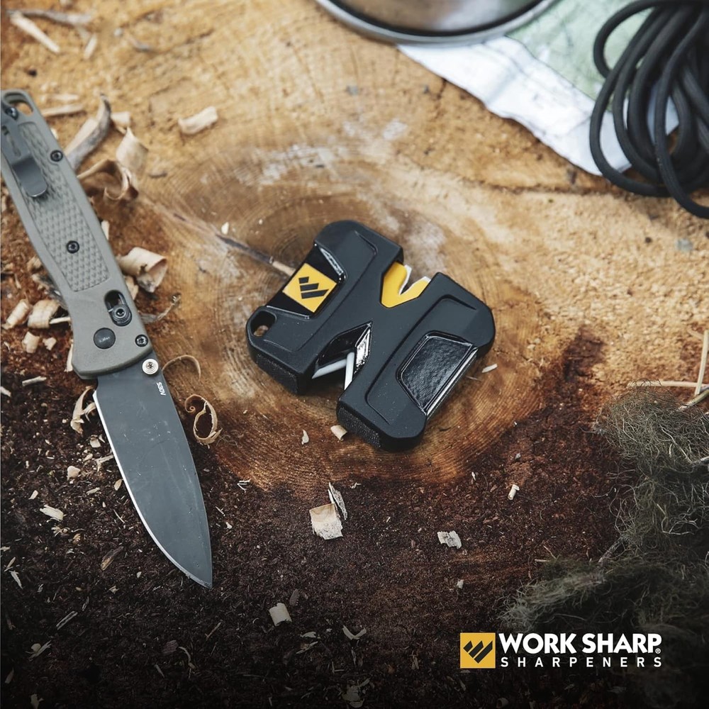 Work Sharp Portable Pivot Knife Sharpener, WSEDCPVT EDC Black