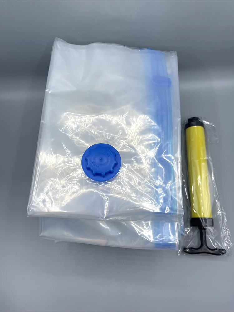 EcoGreen 20 Pack Vacuum Storage Bags with Hand Pump Various Sizes
