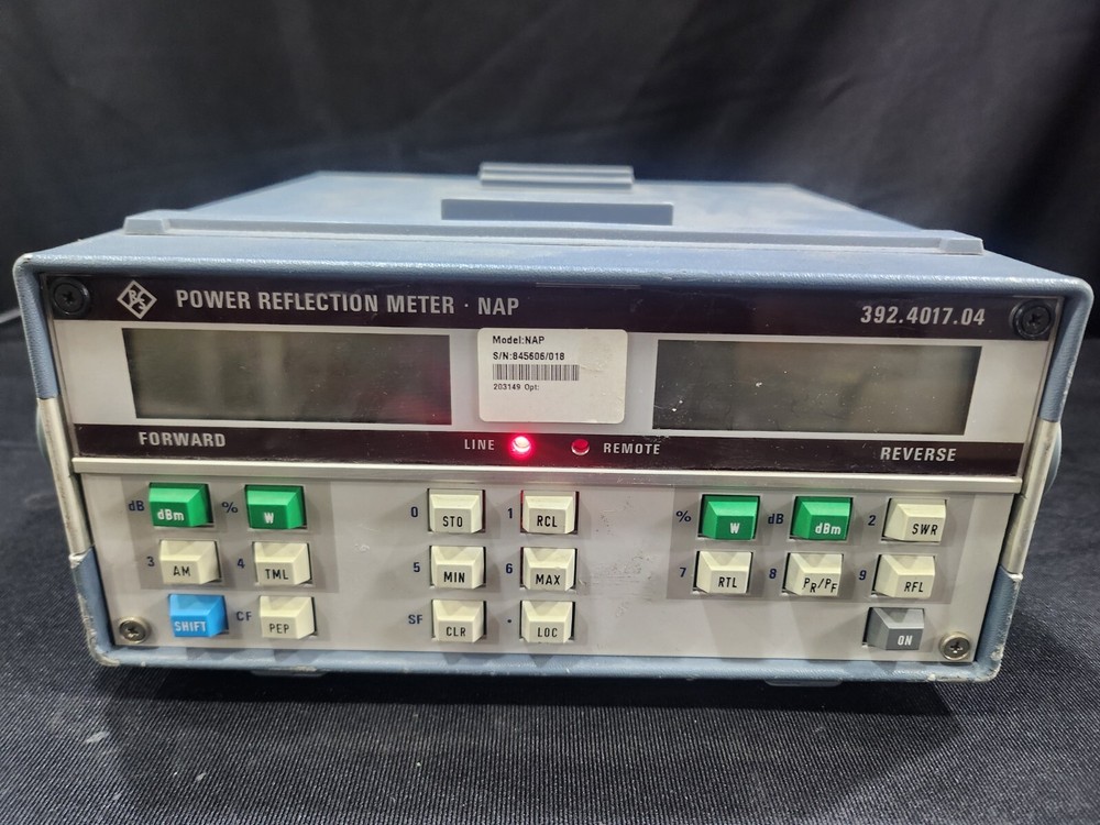 R&S NAP : Power Reflection Meter AS-IS (018)