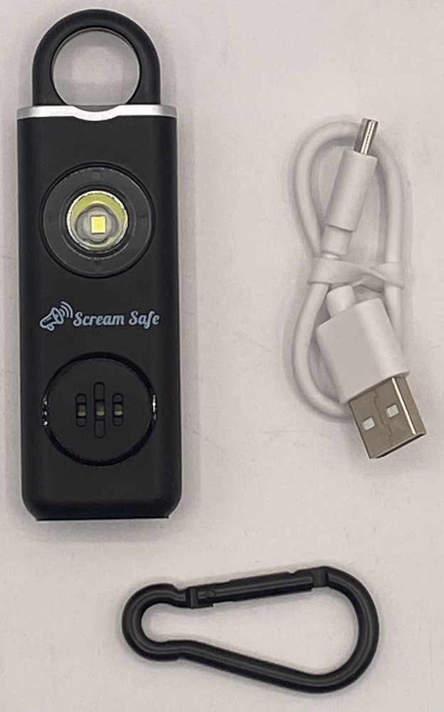 Scream Safe Personal Protection Alarm - Two Devices (or Fun Irritating Device)