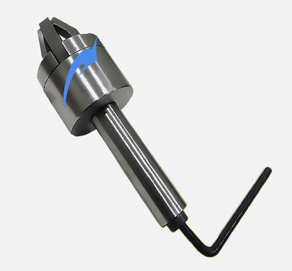 Set CNC Lathe Puller Automatic Mill Feeder Pulling Claw Clamp Round Handle Φ16mm
