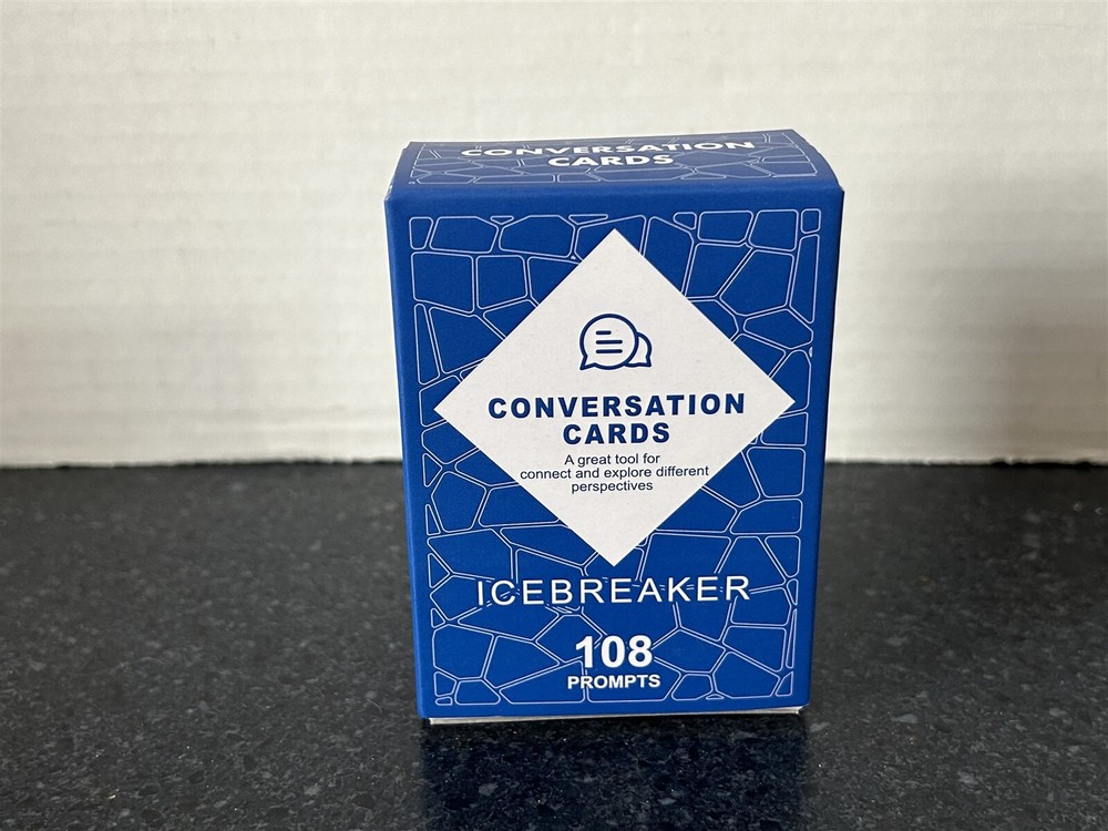 CONVERSATION CARDS ICEBRAKERS 108 PROMPTS