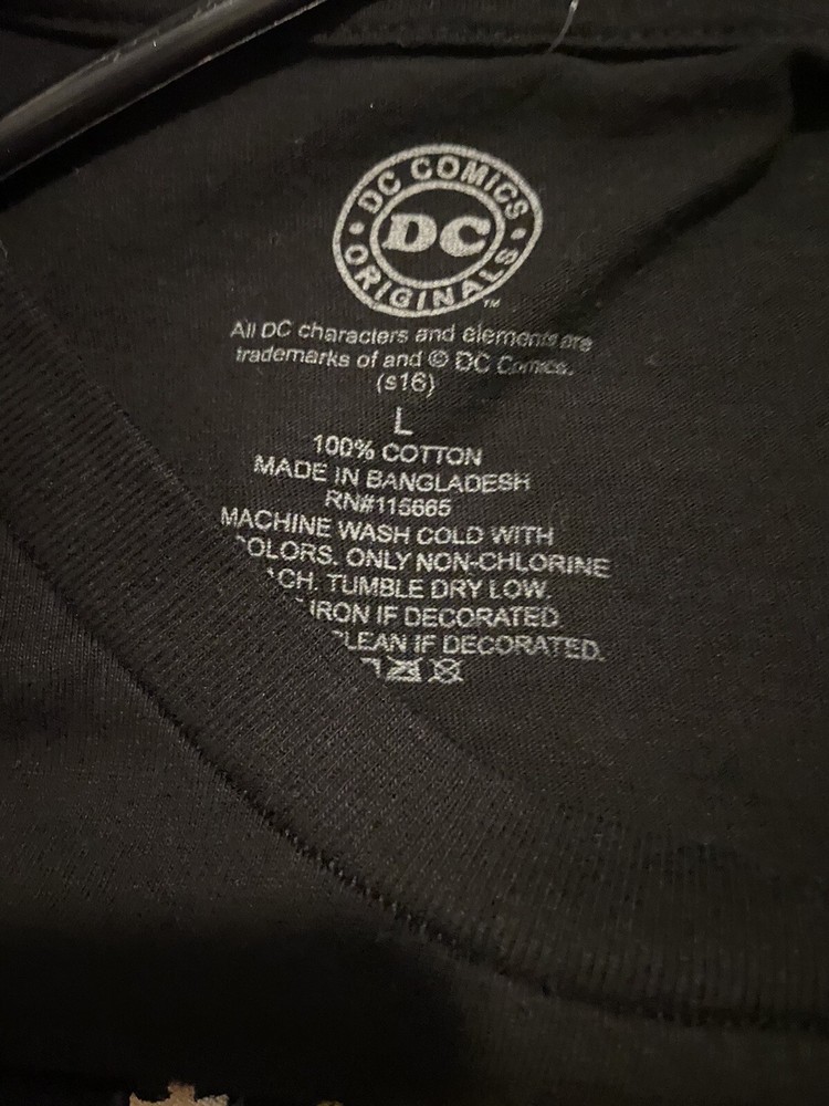 DC Comics™ COMIC CLOTHING Super Powers (Galactic Guardians) L Rare SHIRT
