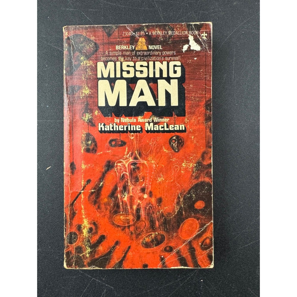 Missing Man by Katherine MacLean Berkley Medallion Book 1976 Sci fi