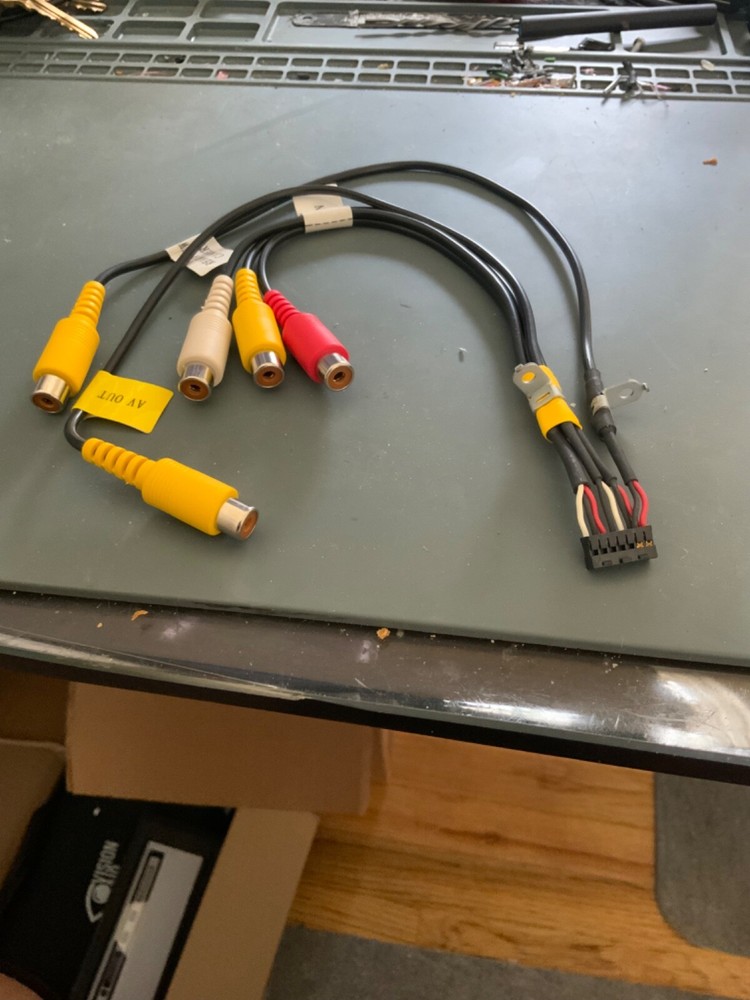 KENWOOD DDX-7019 A/V CAMERA INPUT A/V OUTPUT RCA HARNESS
