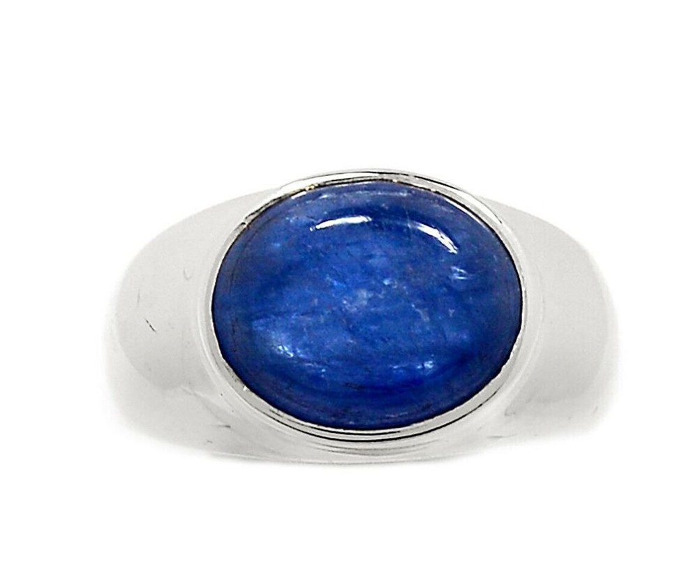 Kyanite 925 Silver Ring sz.8