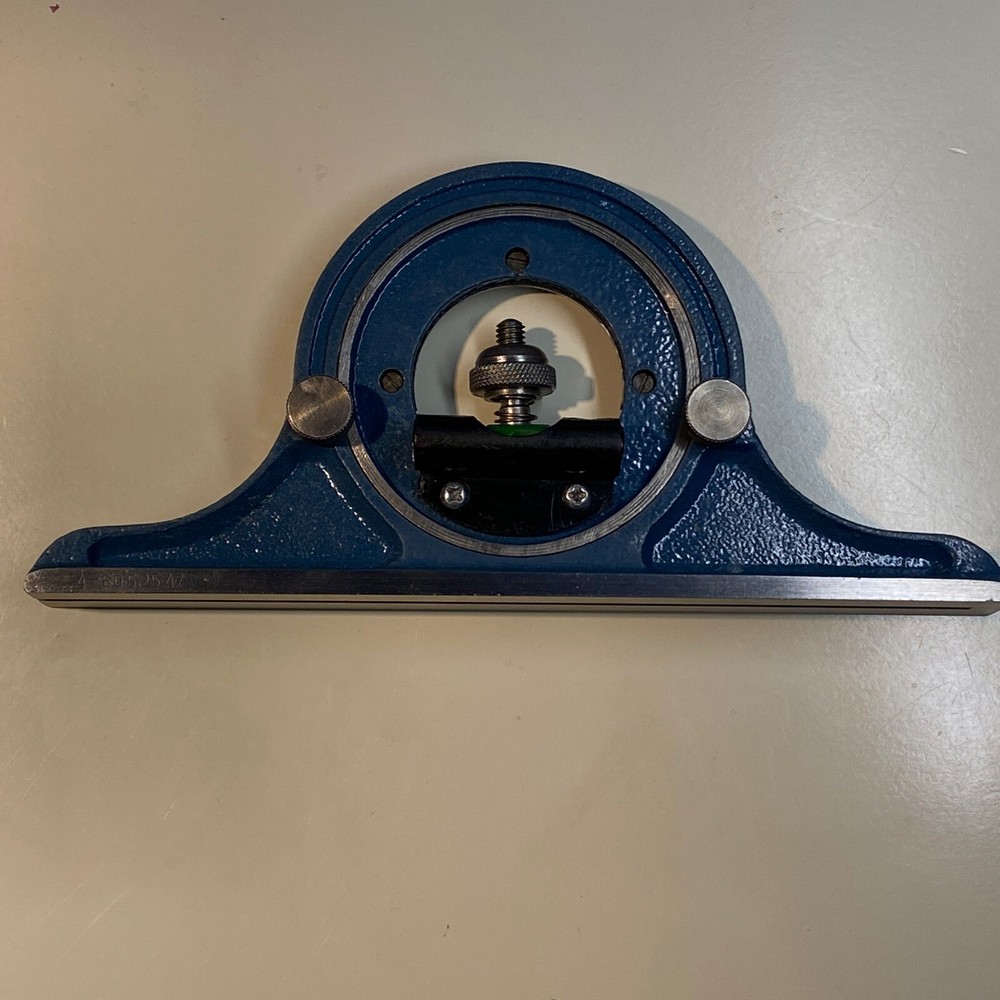 DASQUA Protractor + 12" Combination Square Blade Tempered