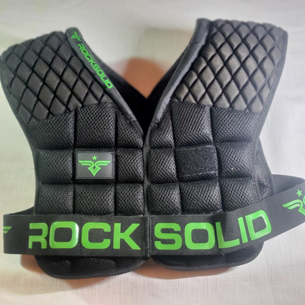 Rock Solid Flag Football Shoulder Pad Gear LARGE