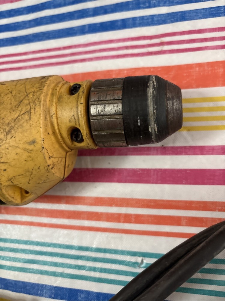 DeWalt DW106 VSR Corded 3/8" Variable Speed Heavy Duty Keyless Drill TESTED