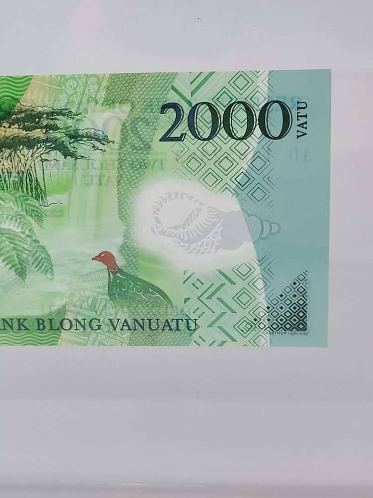 Vanuatu, 2000 Vatu, 2014, POLYMER, Birds