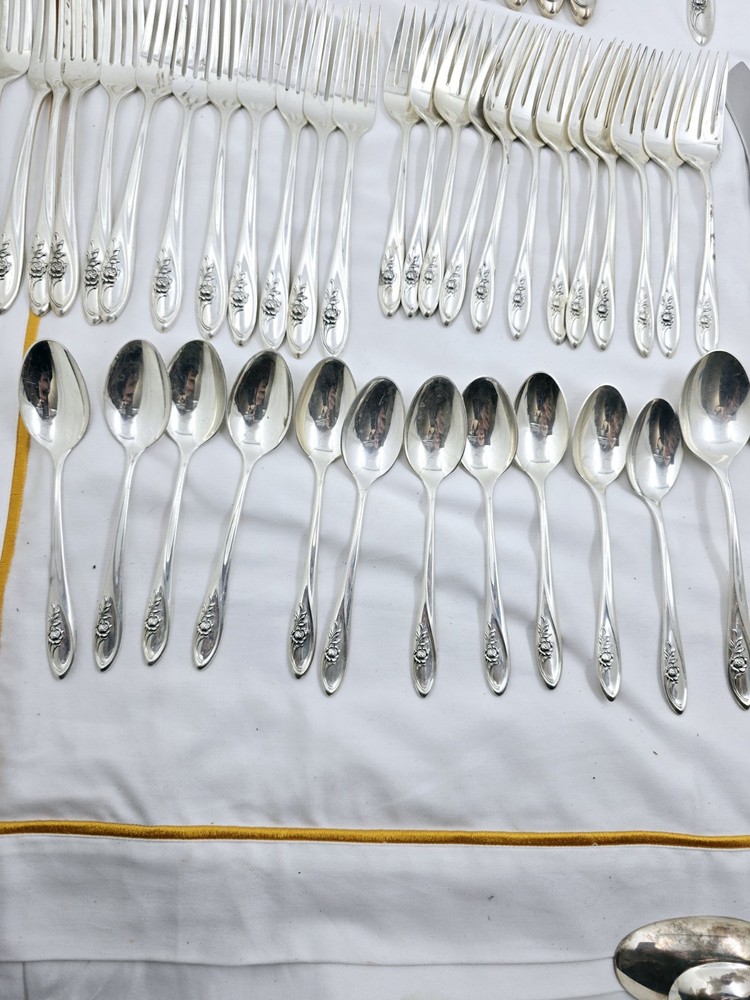 Towle Sterling Silver Flatware 2436g Without Knives BELOW MELT 60 pc