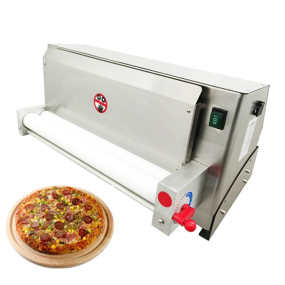Electric Pizza Processor Single-roll Pizza Forming Machine Pizza Dough Roller
