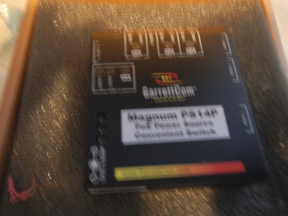 GarrettCom Magnum PS14P PoE Power Source Convenient Switch Extended Temperature