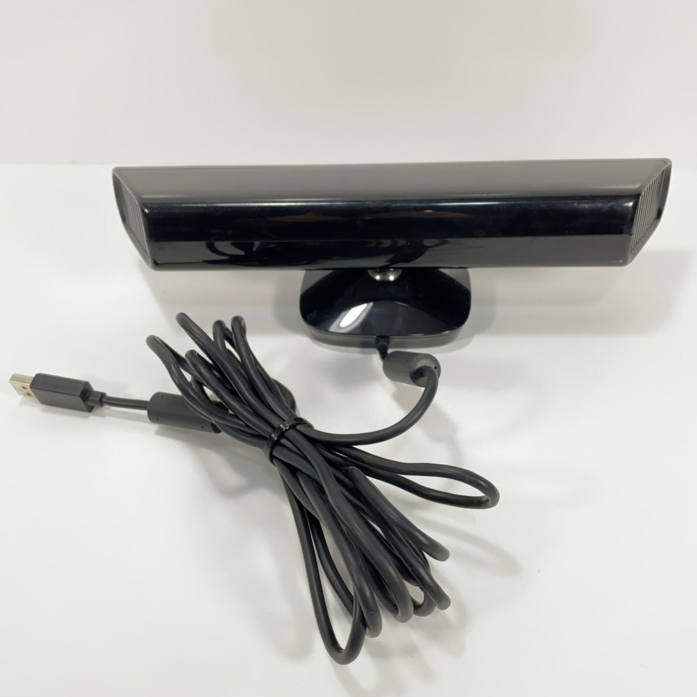 Microsoft 1414 Xbox 360 Kinect Sensor Bar & Kinectimals Game - Tested