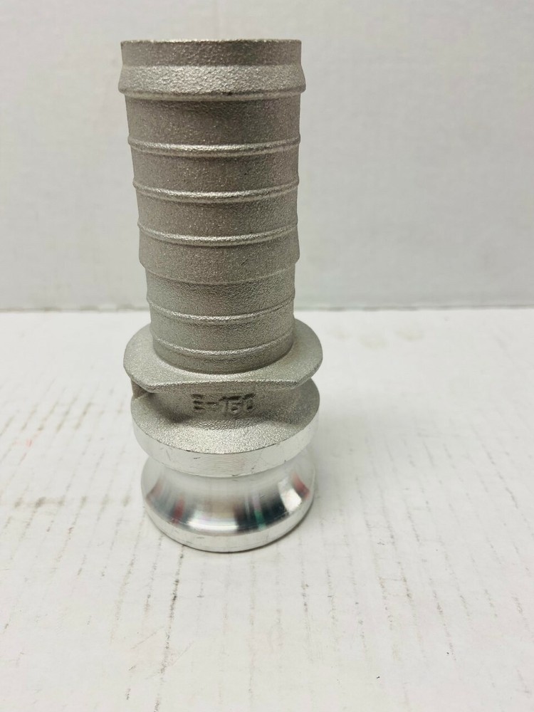 Aluminum 1-1/2" Camlock Fitting Style E Notched E150 N