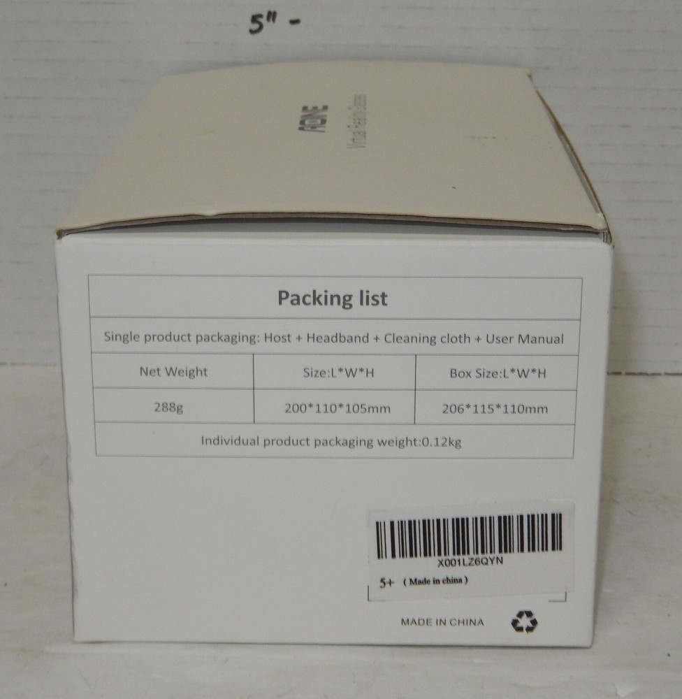 AOINE Goggles Virtual and Augmented Reality Headset iPhone Android