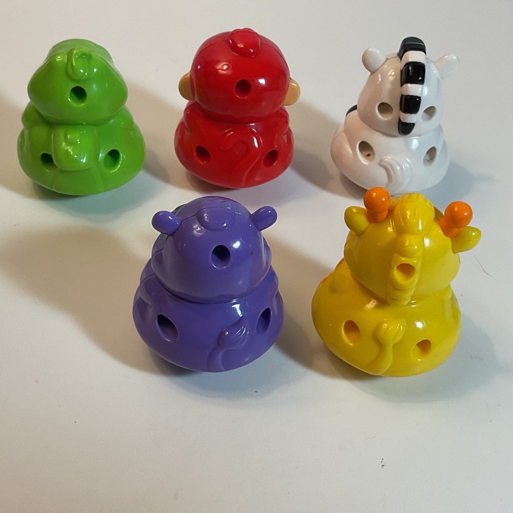 VTech Animal Adventures Ark Animals 5 Replacement Figures Monkey Hippo Alligator