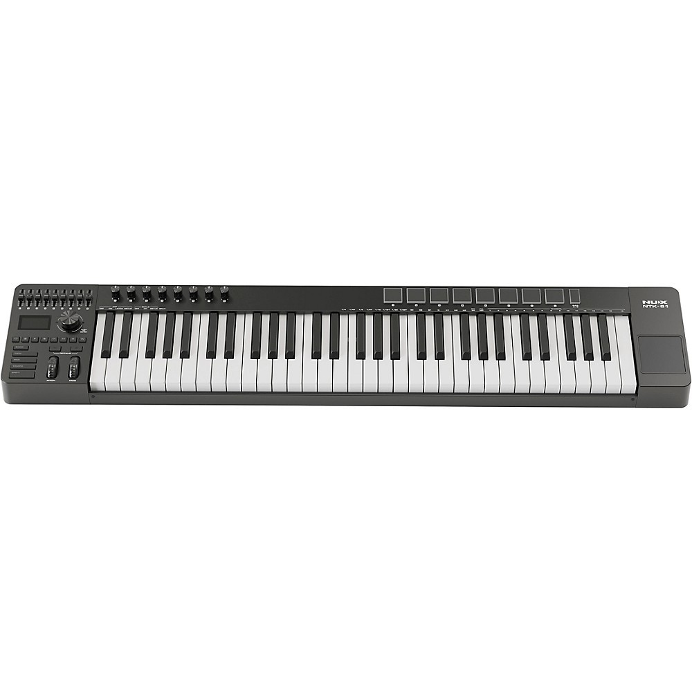 NUX NTK-61 MIDI Keyboard Controller Black LN