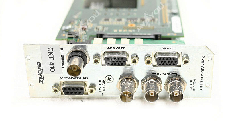 Evertz 7721AE8-DEE-HD HD/SD-SDI Audio Embedder & Dolby E Encoder +3RU