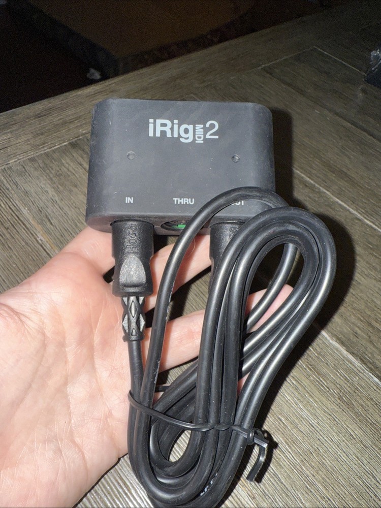 IK Multimedia iRig MIDI 2 Core MIDI Interface for iOS Devices