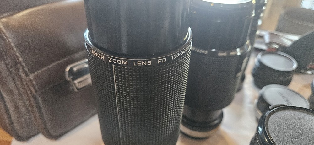Canon A1 9 Lens Lot