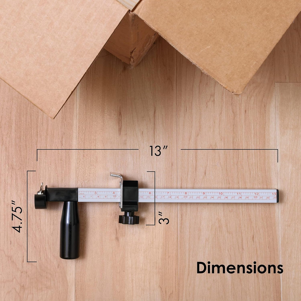 Box Resizer Tool with Scoring Wheel - Cardboard Box reducer to Customize Ship...