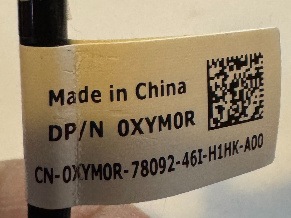 DELL XYM0R PowerEdge R320 / R420 Server Optical Power Cable