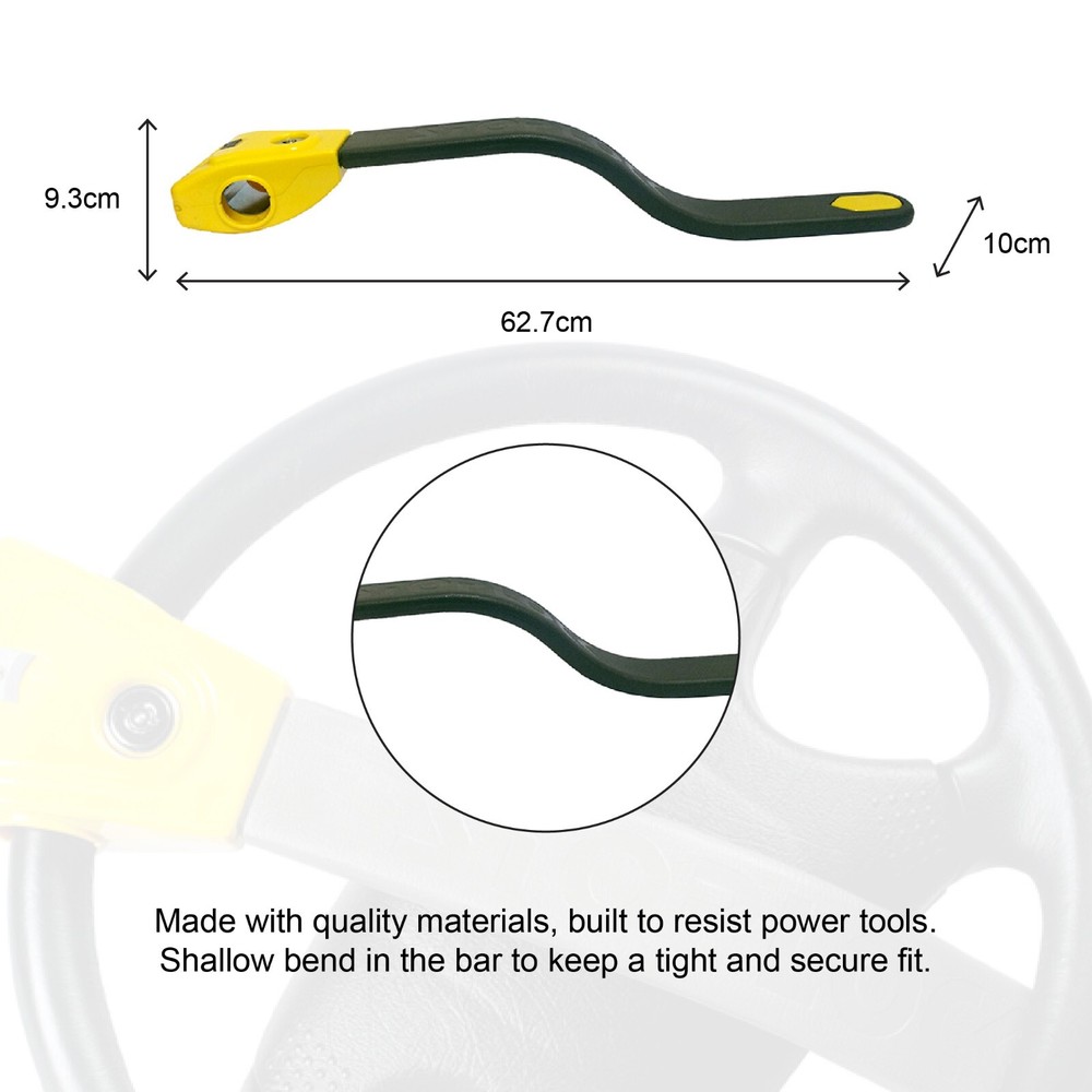 Stoplock Original Steering Wheel Lock for Porsche Cayenne 2003 Onwards