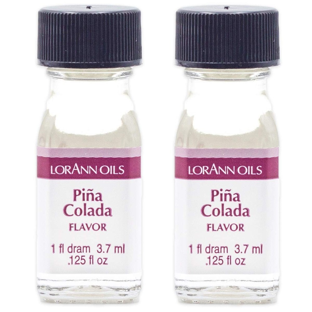 LorAnn Pina Colada SS Flavor, 1 dram bottle - 12 Pack Bundle