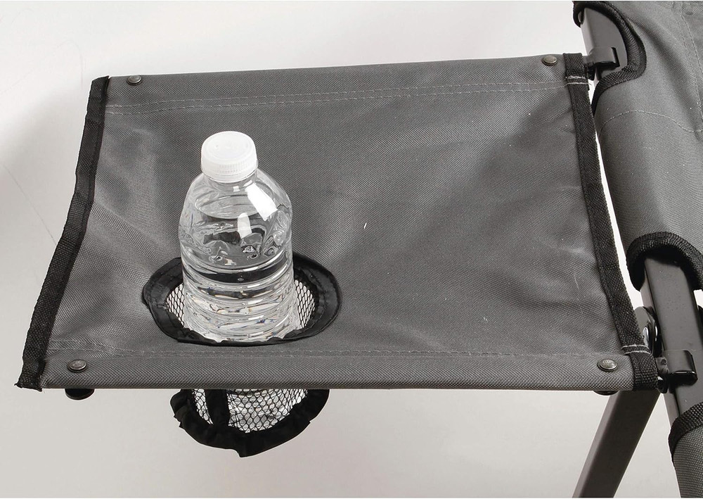 Coleman Pack-Away Big ‘N Tall Camping Cot with Removable Side Table, Extra Wide