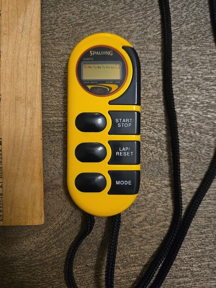 Spalding Quartz Multi-Sport Timer 1990s See All Pics And Description Make Offer