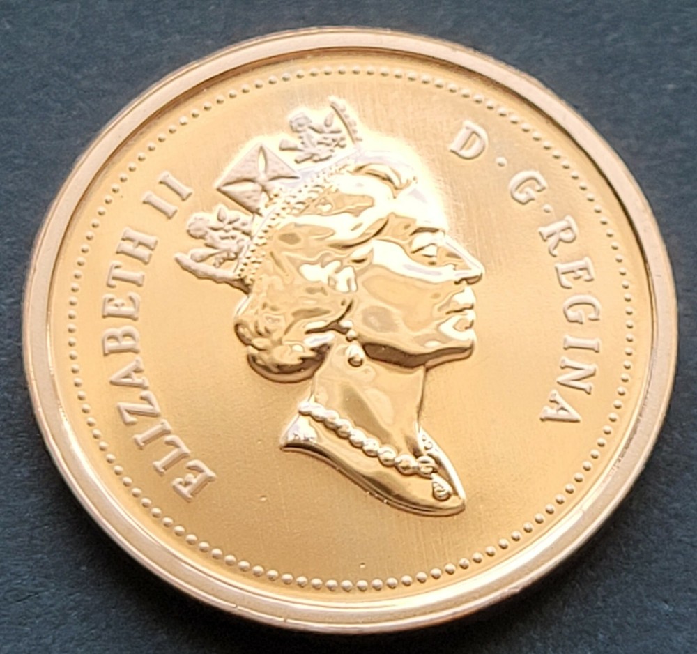 ***CANADA ONE CENT 1998 *** SPECIMEN *** NON MAGNETIC ***