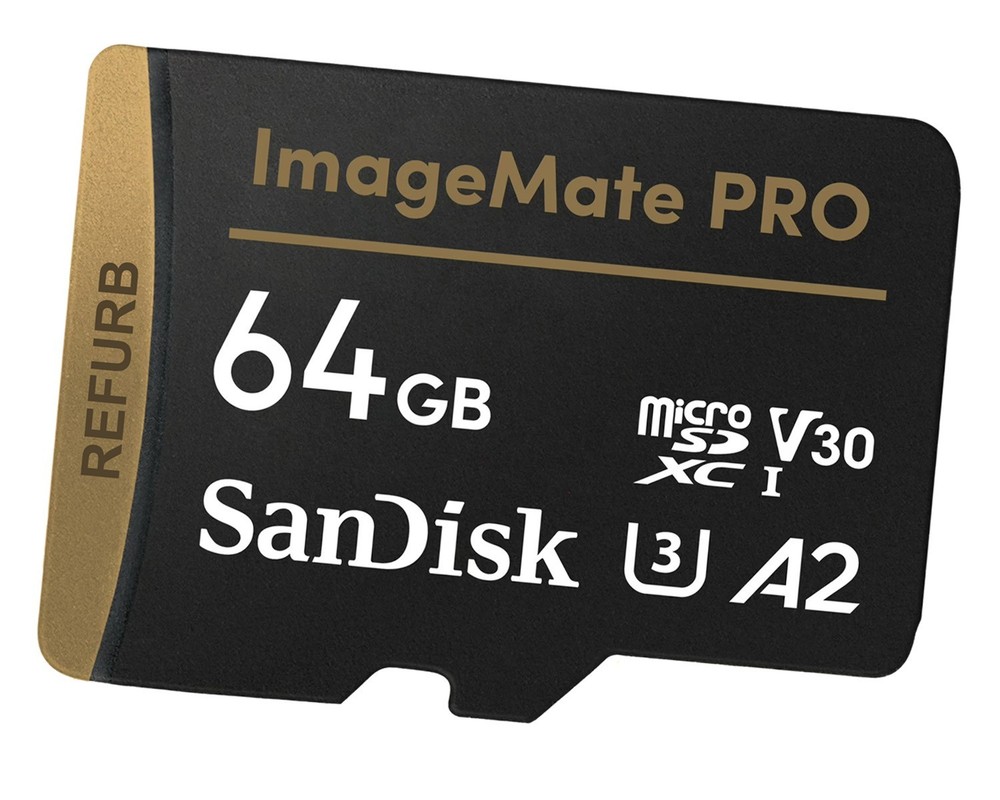 SanDisk 64GB ImageMate Pro microSDXC UHS 1 Memory Card