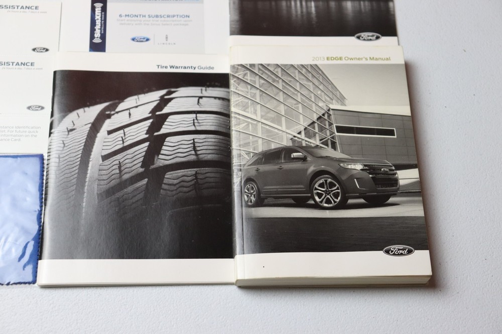 2013 13 Ford Edge Owners Manual User Guide OEM Complete Set w/ Case