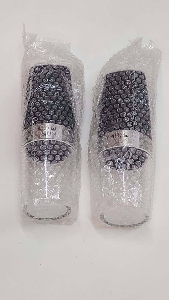 Chew Fun Gravity Electric Salt and Pepper Mill Set Matte Black