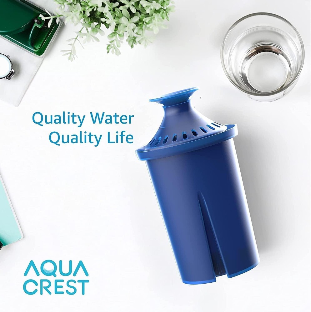 AQUA CREST Water Filter, Intended for Brita® Elite® Water Filter,6 Pack