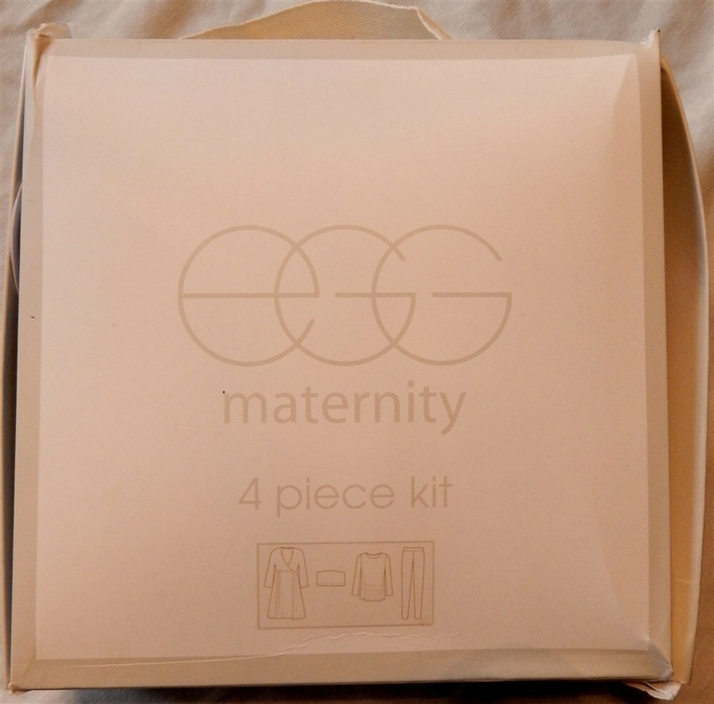 EGG Maternity Starter Set 4pc Dark Brown Basic Starter size 6-8 New